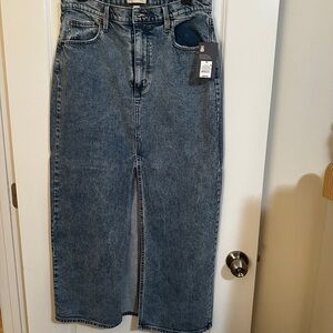 Women's Blue Denim skirt